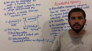 Soft Computing Lecture  Associative Memory [upl. by Hennahane]