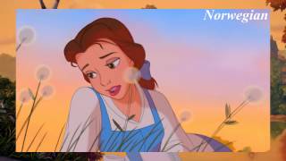 Beauty and the Beast  Belle Song One Line Multilanguage [upl. by Nugesulo965]