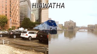 Amtraks Hiawatha Milwaukee WI to Chicago IL [upl. by Wertz]