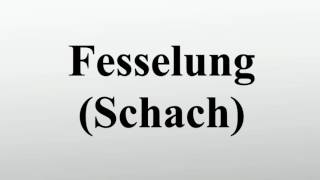 Fesselung Schach [upl. by Lah]