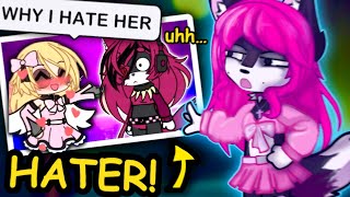 Reacting to HATER and FAN Gacha Life videos [upl. by Bogoch10]