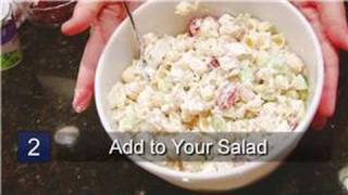 Salad Recipes  Chicken Mayonnaise Pasta Salad Recipe [upl. by Assened148]