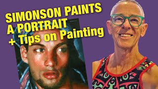 Simonson Paints a Portrait  Tips on Making Better Paintings [upl. by Atwater]