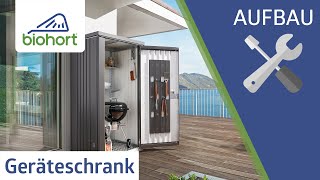 Biohort Geräteschrank  Aufbau [upl. by Swirsky]