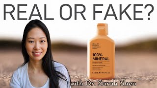 Dermatologist on quot100 Mineralquot Sunscreens  chemical sunscreens in disguise recommendations [upl. by Carla]