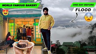 Shimla ki ye bakery h world famous  Himachal me lgatar Barish  Floods alert 😨 [upl. by Ysak]