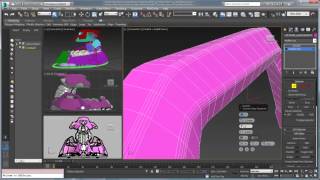 3DS Max 2016  Quad Chamfer [upl. by Muire]