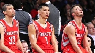 Jeremy Lin 林書豪 2014 04 01火箭vs籃網 Rockets vs Nets [upl. by Mathews]