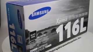 Samsung Toner MLT D 116L [upl. by Sinegold]