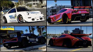 Best Looking Cars in GTA Online Part 1 2023 [upl. by Nomannic]