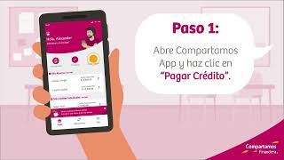 Con nuestra Compartamos App paga tu Crédito Individual [upl. by Eillak772]