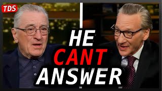 Bill Maher SILENCES Robert De Niro with One EPIC Question About Trump [upl. by Ecirtaemed954]