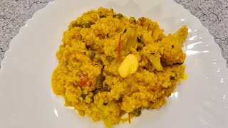 নিরামিষ খিচুড়ি  Hotchpotch recipe  শীতকালের সব্জি দিয়ে নিরামিষ খিচুড়ি রান্নার রেসিপি [upl. by Aesoh96]