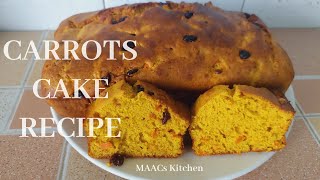 Homemade Carrots Cake Recipe For Carrots Cake [upl. by Netneuq]