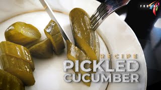 STOP Buying Pickles Make Your Own CRISPY Pickled Cucumbers at Home [upl. by Lacefield83]