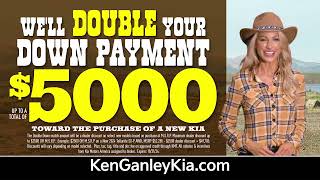 Well DOUBLE your Down Payment only at Ken Ganley Kia Alliance [upl. by Fritzsche987]