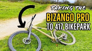 Can the Voodoo Bizango Pro Handle Bikepark 417 [upl. by Adnilg394]