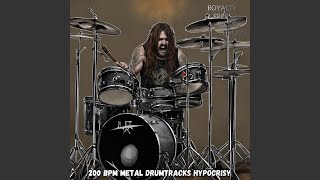 200 Bpm Metal Drumtracks Hypocrisy Two [upl. by Primaveras]