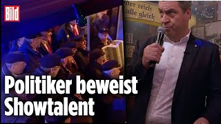 Inas Nacht So klingt Markus Söder wenn er singt [upl. by Aihceyt371]