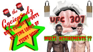 UFC 307 PREDICTION Stephen Thompson VS Joaquin Buckley amp MULTI RETIREMENTS [upl. by Ahsonek]