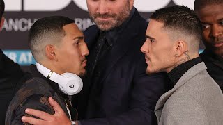 TEOFIMO LOPEZ amp GEORGE KAMBOSOS SEPARATED Fiery faceoff threatens to BREAK DOWN [upl. by Nivle]