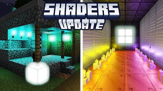 Shaders Updated for Minecraft Bedrock Edition [upl. by Yhotmit]