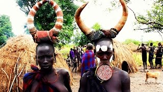 Mursi Tribe of the Omo Valley South Ethiopia [upl. by Chon]