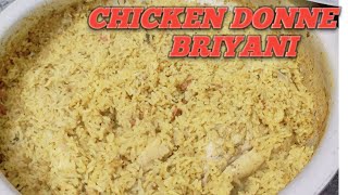 chicken Donne biryani recipe yummy ðŸ˜‹ [upl. by Ideih]