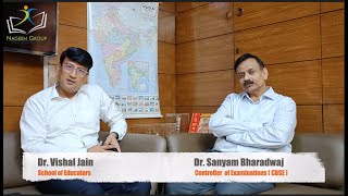 CBSE Examinations 202324  Discussions with Controller of Examinations Dr Sanyam Bharadwaj CBSE [upl. by Iglesias]