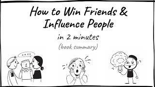 how to win friends amp influence people short book summary [upl. by Trescott]