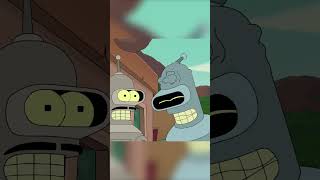 Bender Going Back In Time 😳 shorts futurama [upl. by Onitnevuj317]