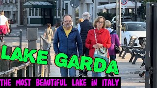 Desenzano del garda A Beautiful Walking Tour in Italy  Walking Tour To Lake Garda in Italy  Italy [upl. by Kirsch]