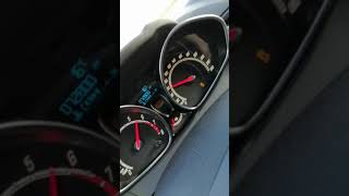 Fiesta st mk7 VUDU stage 1  0100 kmh 060 mph [upl. by Aven]