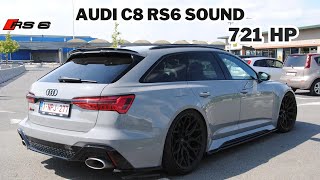 Audi C8 RS6 Sound [upl. by Judon]