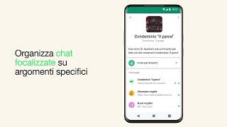 Cosa sono le community  WhatsApp [upl. by Hawk]