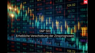 Erhebliche Verschiebung der Zinsprognosen  Blick auf SampP 500 und Dax [upl. by Nilrah]