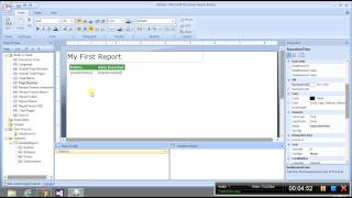 Build My First SSRS Report Using Report Builder 30 [upl. by Meer258]