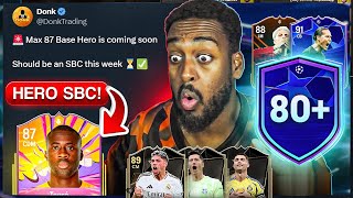 PANIK🚨HERO SBC KOMMMMTT🤑NEUE 80 RTTK UPGRADES🥶CR7 KOMMT ins TOTW 4🤩🇵🇹I EA FC 25 [upl. by Miksen]