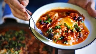 Worlds Best Breakfast Recipe  Shakshuka AKA Tomato Eggs [upl. by Giannini140]