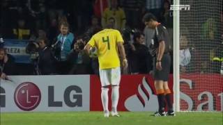 Brazil vs Paraguay 14 Final Copa America 2011 Penalties HQ [upl. by Zeni]