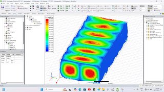 How to design a rectangular waveguide using HFSS [upl. by Aihsein]