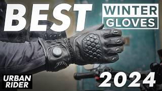 BEST WINTER MOTORCYCLE GLOVES 2024 [upl. by Hcahsem]