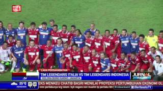 Tim Sepakbola Legendaris Italia Tekuk Tim Legendari Indonesia 40 [upl. by Milford844]