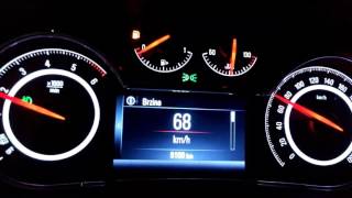 Opel Insignia 16 CDTI 2017 TOP SPEED [upl. by Tellford]