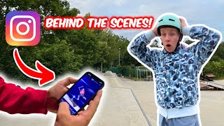 Behind The Scenes von Instagram Scooter Tricks😍🤯 [upl. by Yehsa668]