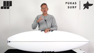 Pukas Tasty Treat All Round Surfboard Review [upl. by Au827]