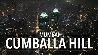 Cumballa Hill Night Drone  Mumbai Aerials [upl. by Corby85]