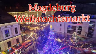 Weihnachtsmarkt in Magdeburg 2024 [upl. by Tove]