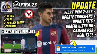 PLAY FIFA 16 MOD FIFA 23 PS5 ANDROID LATEST OFFLINE FULL UPDATE  OFFLINE FOOTBALL GAMES [upl. by Juanne]