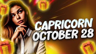 ONEOFAKIND OPPORTUNITY AWAITS YOU ON THE PATH✨ CAPRICORN ♑ HOROSCOPE FOR TODAY ❤ OCTOBER 28 2024 [upl. by Cottrell]